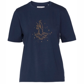 T-Shirt Covers & Co Fiona Femme Uni Bleu Nuit-M