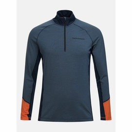 Skipullover Peak Performance Magic Half Zip Blue Steel Herren