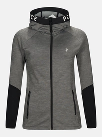 Sweatjacke  Peak Performance Rid Grey melange Damen