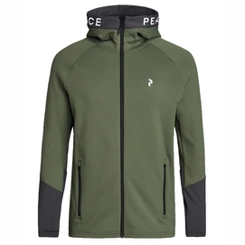 Veste Peak Performance Men Rider Zip Hood Thrill Green 2021