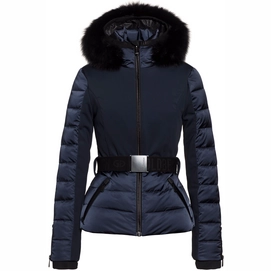 Veste Goldbergh Women San Luis Real Fur Dark Navy