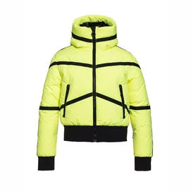Ski Jacket Goldbergh Women Web Neon Yellow
