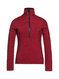 Ski Sweatshirt Goldbergh Women Sparkle Ruby Red