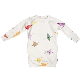 Sweater Dress SNURK Crane Birds Kinder