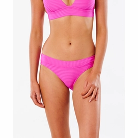 Bikini-Unterteil Rip Curl Premium Surf Full Pant Pink Damen-Größe L
