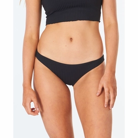 Bikini-Unterteil Rip Curl Premium Surf Cheeky Pant Black Damen