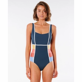 Maillot de Bain Rip Curl Women Golden State Good One Piece Navy-Taille L