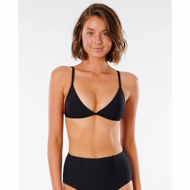 Bikinitop Rip Curl Premium Surf Banded Fixed Tri Black Damen-XS