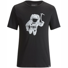 T-Shirt Black Diamond Ss Spaceshot Tee Schwarz Herren-L