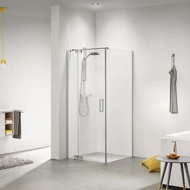 Swingdeur + Zijwand Rechts Sealskin Get Wet Custom 90 cm