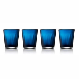 Glas Lyngby Glas Verona Dark blue 330 ml (4-delig)