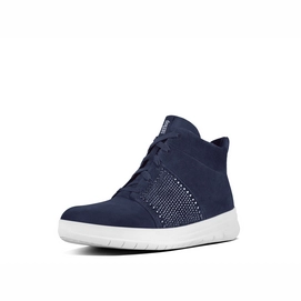 FitFlop Sporty-Pop X Crystal High-Top Midnight Navy