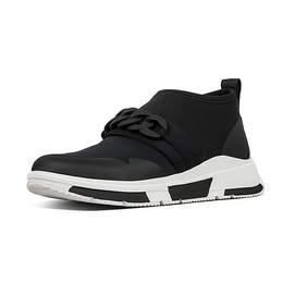 FitFlop Heda™ Chain Slip-On Sneakers All Black