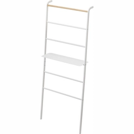 Handdoekenrek Yamazaki Tower Ladder Wide White