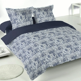 Dekbedovertrek Romanette Harris Blauw Katoen