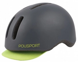 Helm Polisport Commuter Dark Grey Matte Fluo Yellow