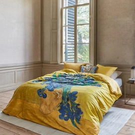 Bettwäsche Beddinghouse x Van Gogh Irises Yellow Baumwolle-135 x 200 cm