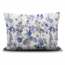 Taies d'oreiller Essenza Jackie Iceblue Percale-65 x 65 cm