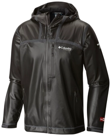 Jas Columbia Men Outdry Ex Stretch Hooded Shell Black