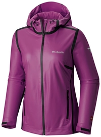 Jas Columbia Women Outdry Ex Stretch Hooded Shell Intense Violet