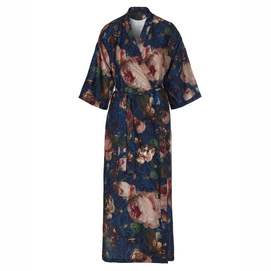 Kimono Essenza Women Jula Gallery of Roses Nightblue Bleu-L