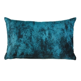 Sierkussen KAAT Amsterdam Lagoon Blauw Groen (30 x 50 cm)