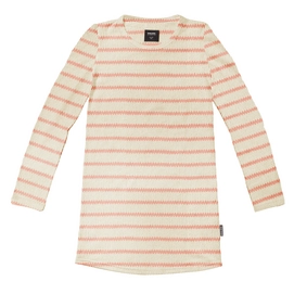 Long Sleeve Dress SNURK Kids Breton Pink