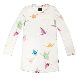 Long Sleeve Dress SNURK Kids Crane Birds