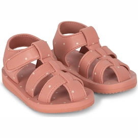 Sandale Konges Slojd Sable Mahogany Dot Kinder-Schuhgröße 22