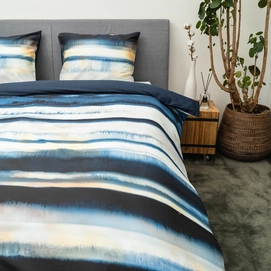 Dekbedovertrek Kayori Yao Blauw Satijn