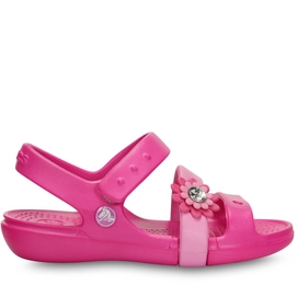 Sandaal Crocs Keeley Petal Charm S Neon Magenta/Carnation