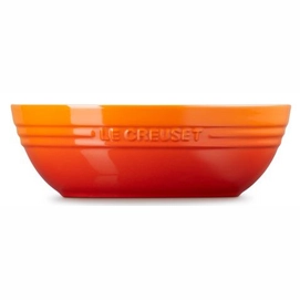 Saladeschaal Le Creuset Ovaal Oranjerood 29 cm