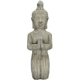 Ornament HD Living Buddha Grey 19 x 15 cm