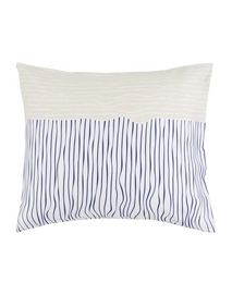 Taies d'oreiller Esprit Linar Blue Satin de Coton (65 x 65 cm)