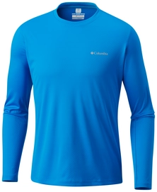 Long Sleeve T-Shirt Columbia Men Zero Rules Hyper Blue