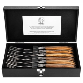 Fork Laguiole Style de Vie Luxury Line Olive Wood (6 pc)