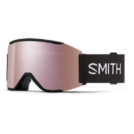 Lunettes de Ski Smith Squad Mag Black 2021 / Chromapop Everyday Rose Gold Mirror / Storm Rose Flash