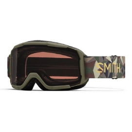Masque de Ski Smith Kids Daredevil Alder Geo Camo / RC36 Rose Copper Antifog