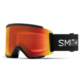 Masque de Ski Smith Squad XL Black 2021 / Chromapop Everyday Red Mirror / Storm Yellow Flash