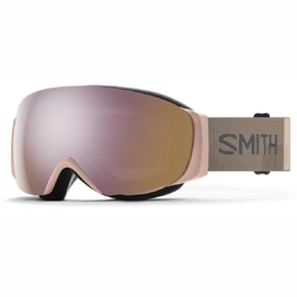 Masque de Ski Smith Women IO Mag S Quartz Landscape / Chromapop Everyday Rose Gold Mirror / Storm R