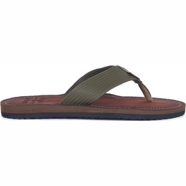 Flip Flops Barbour Toeman Beach Sandal Olive Herren-Schuhgröße 41