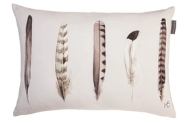 Sierkussen Marjolein Bastin Plumage Zand (60 x 40 cm)