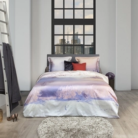 Bettwäsche Heckett & Lane Refined Merris Blush Rosa Mako-Satin