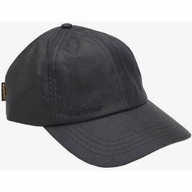 Pet Barbour Wax Sports Cap Black Classic
