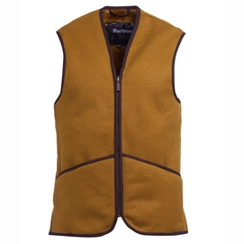 Bodywarmer Barbour Warm Pile Waistcoat / Zip in Liner Brown Herren-Größe 36