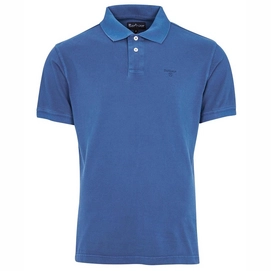 Polo Barbour Hommes Washed Sports Marine Blue-M
