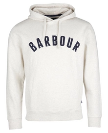 Trui Barbour Men Acton Hoodie Ecru Marl