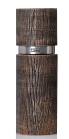 Peper- en zoutmolen AdHoc Texture Antique Zwart 15 cm