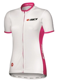 Fietsshirt Sidi Katia Jersey Women White Pink