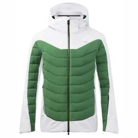 Skijacke KJUS Sight Line Jacket White Pine Green Herren-Größe 50